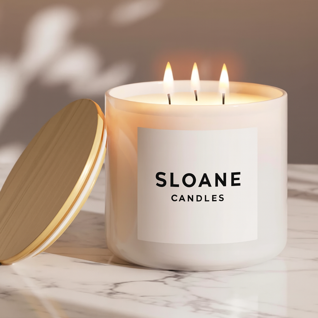 Product candle example